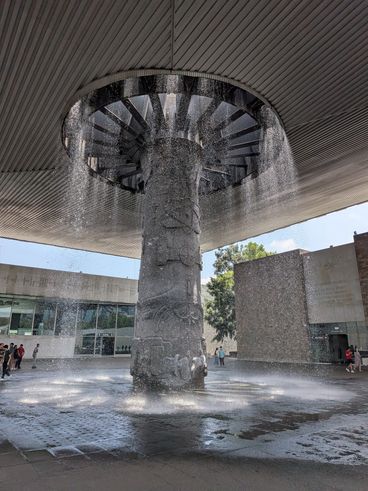 Spectacular Courtyard Waterfall